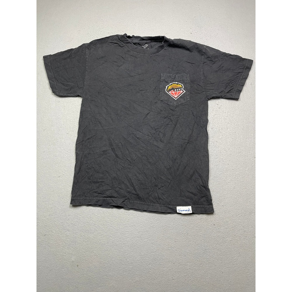 Diamond Supply Co Grizzly Griptape T-Shirt Cotton Black M Mens